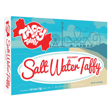 Taffy Town Assorted Salt Water Taffy 12oz Gift Box 