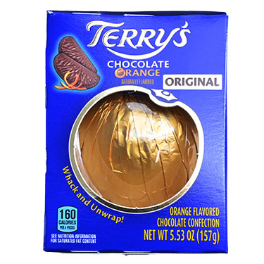 Terrys Christmas Orange Milk Chocolate 5.53oz 