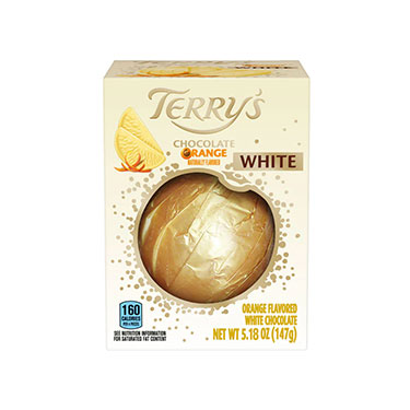 Terrys White Chocolate Orange 5.18oz Ball 