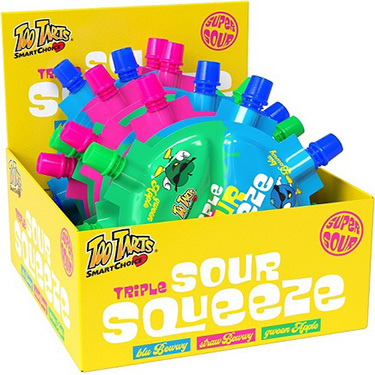 Too Tarts Triple Sour Squeeze Candy 12ct Box 