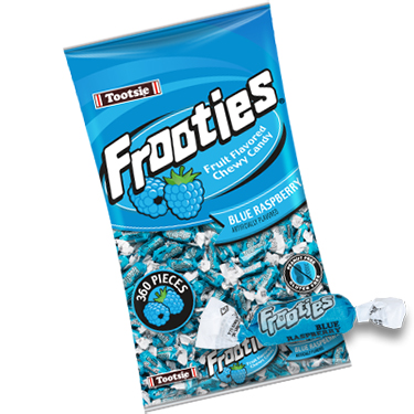 Tootsie Frooties Blue Raspberry 360ct Bag 