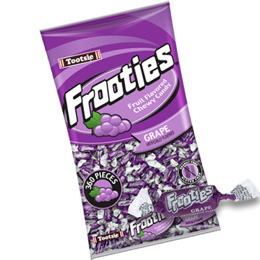 Tootsie Frooties Grape 360ct Bag 