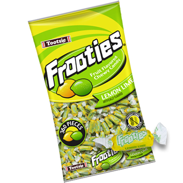 Tootsie Frooties Lemon Lime 360ct Bag 