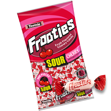 Tootsie Frooties Sour Cherry 360ct Bag 