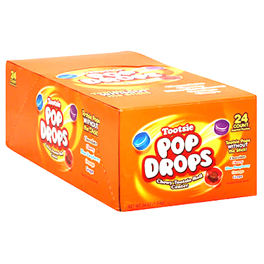 Tootsie Pop Drops 24ct Box 