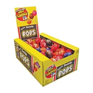 Tootsie Pops Assorted 100ct Box 