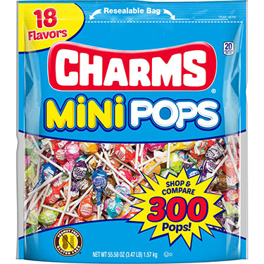 Charms Mini Pops 300 ct. Bag 