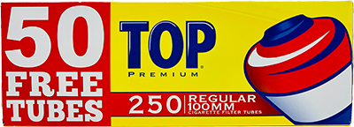 Top Cigarette Tubes Full Flavor 100 250ct 