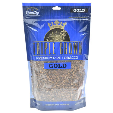 Triple Crown Gold Pipe Tobacco 6oz 