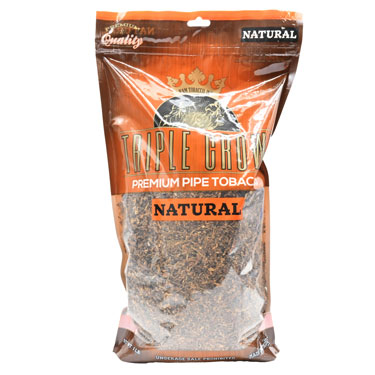 Triple Crown Natural Pipe Tobacco 16oz 