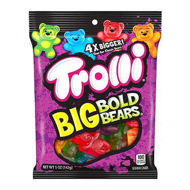 Trolli Big Bold Bears 5oz Bag 