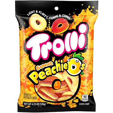 Trolli Peachie Os 4.25oz Bag 