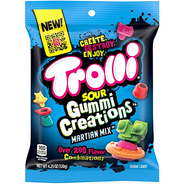 Trolli Sour Gummi Creations 4.25oz Bag 