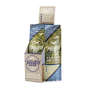 Twisted Hemp Vanilla Smooth Wraps 15ct 