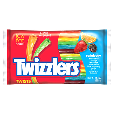 Twizzlers Rainbow Twists 12.4oz 