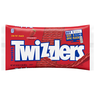 Twizzlers Strawberry Twists 16oz Bag 