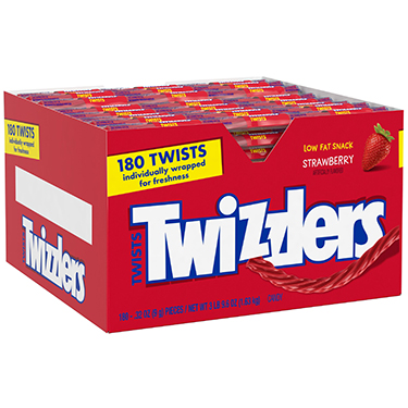 Twizzlers Strawberry Twists Changemaker 180ct Box 