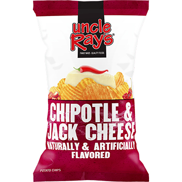 Uncle Rays Potato Chips Chipotle and Jack Cheese 3oz 12ct 