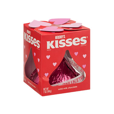 Valentines Milk Chocolate Giant Kiss 3.2oz 