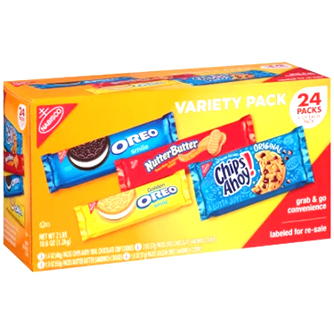 Nabisco Variety 24ct Box 