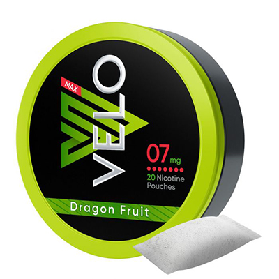 VELO Nicotine Pouches Dragon Fruit 7mg 5ct 