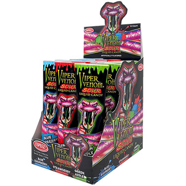 Viper Blast Sour Liquid Candy 12ct Box 