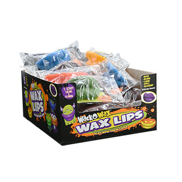 Wack O Wax Assorted Wax Lips 24ct 