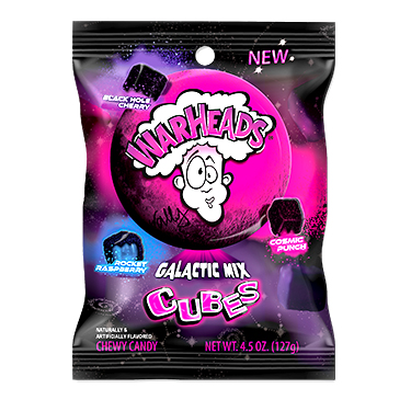 Warheads Galactic Cubes 4.5oz Bag 