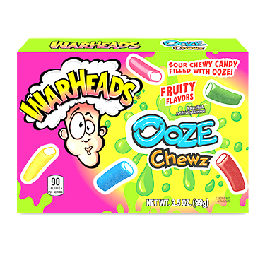 Warheads Ooze Chewz 3.5oz Box 