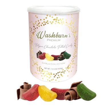 Washburn Belgium Chocolate Filled Citrus Mix 1lb 