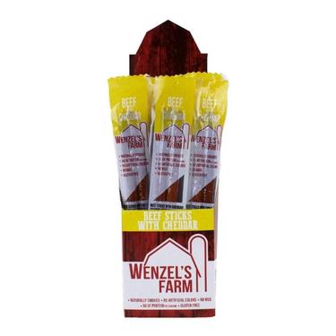 Wenzels Twin Pack Beef N Cheddar 16ct Box 