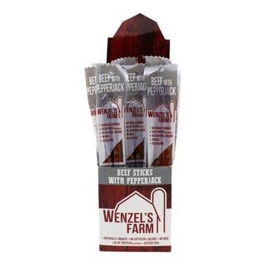 Wenzels Twin Pack Beef Pepper Jack 16ct Box 