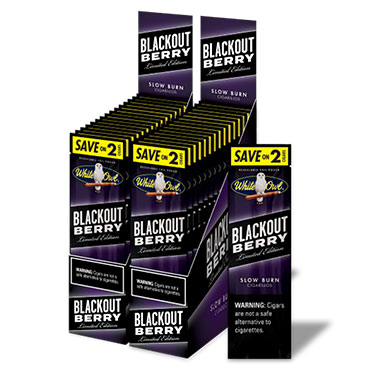 White Owl Cigarillos Blackout Berry 30ct 