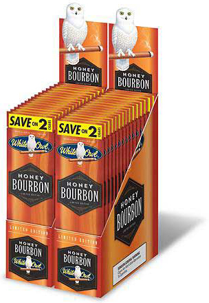 White Owl Cigarillos Honey Bourbon 30ct 