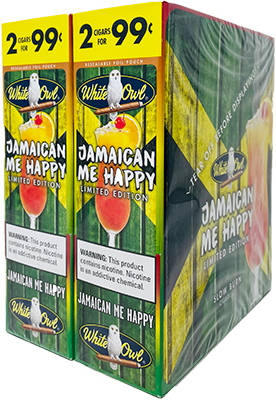 White Owl Cigarillos Jamaican Me Happy 30ct 