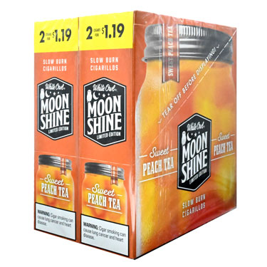White Owl Cigarillos Moonshine Sweet Tea 30ct 