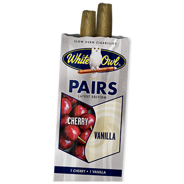 White Owl Cigarillos Pairs Cherry Vanilla 30ct 