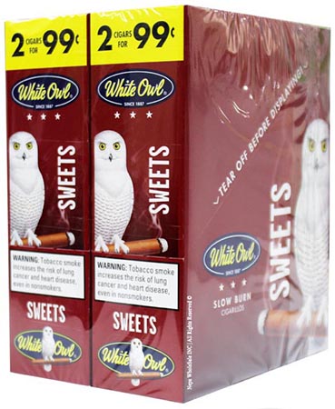 White Owl Cigarillos Sweets 30ct 