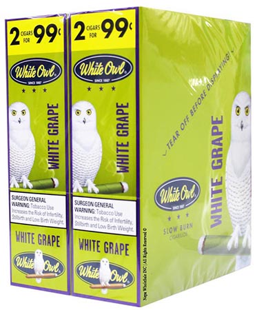 White Owl Cigarillos White Grape 