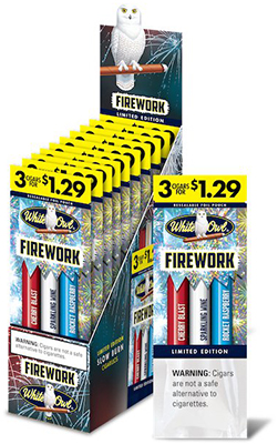 White Owl Cigarillos Firework 15ct 