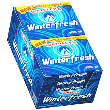 Wrigleys Winterfresh Slim Pack 10ct 