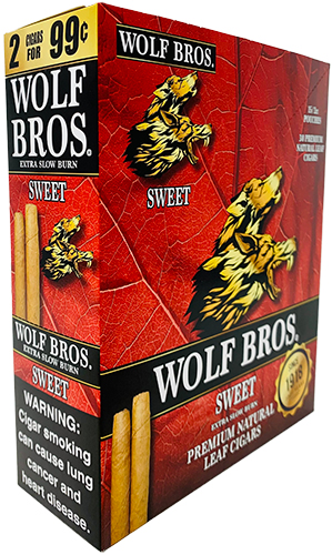 Wolf Bros Sweet Cigarillos 