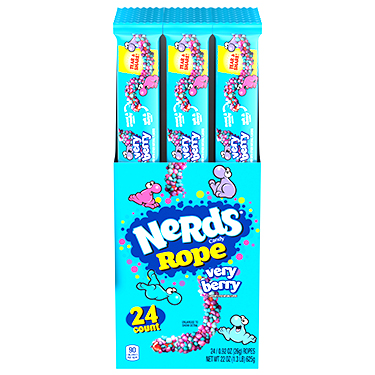 Nerds Rope Very Berry 24ct Box 