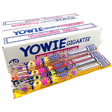 Yowie Giant Freeze Pops 40ct Box 