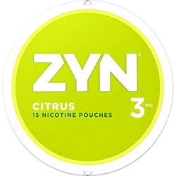 ZYN Nicotine Pouches Citrus 3mg 5ct 