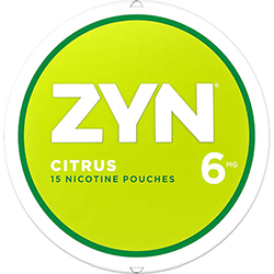 ZYN Nicotine Pouches Citrus 6mg 5ct 