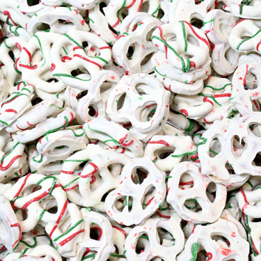 Zachary Christmas Drizzled Yogurt Pretzels 1lb 