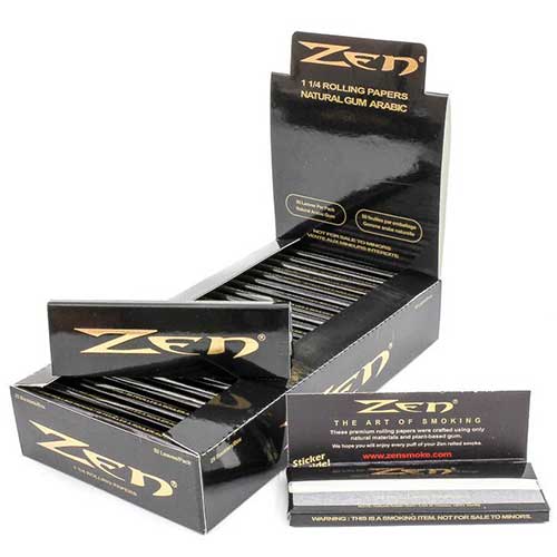 Zen 1.25 Rolling Papers 25ct Box 