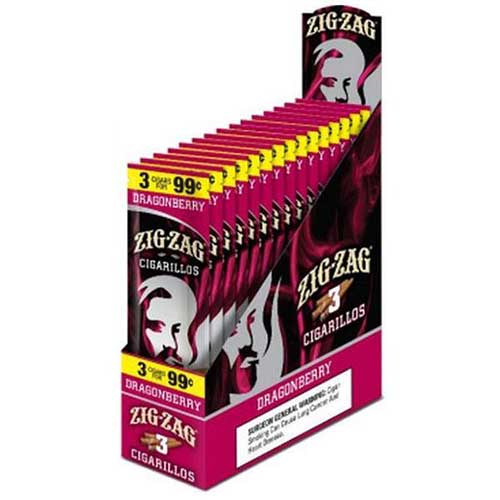 Zig Zag Cigarillos Dragonberry 15 3pks 