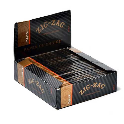 Zig Zag King Rolling Papers 24ct Box 